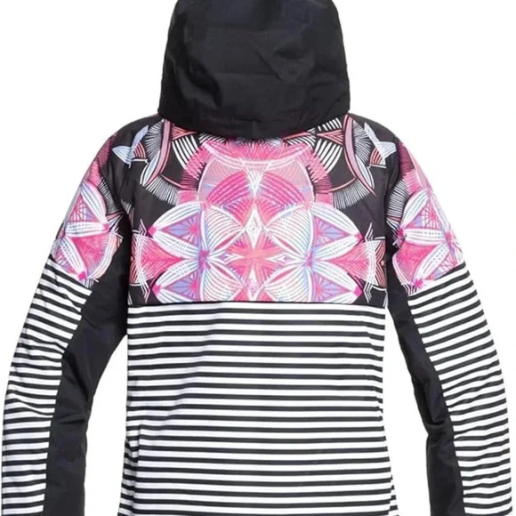 Roxy Girls Frozen Flow Snow Jacket DryFlight 15K Size 14 years (XL) or Woman(XS) - Picture 4 of 9